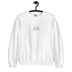 Embroidered Runner Sweatshirt