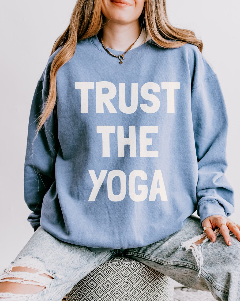 Trust the Yoga Crewneck
