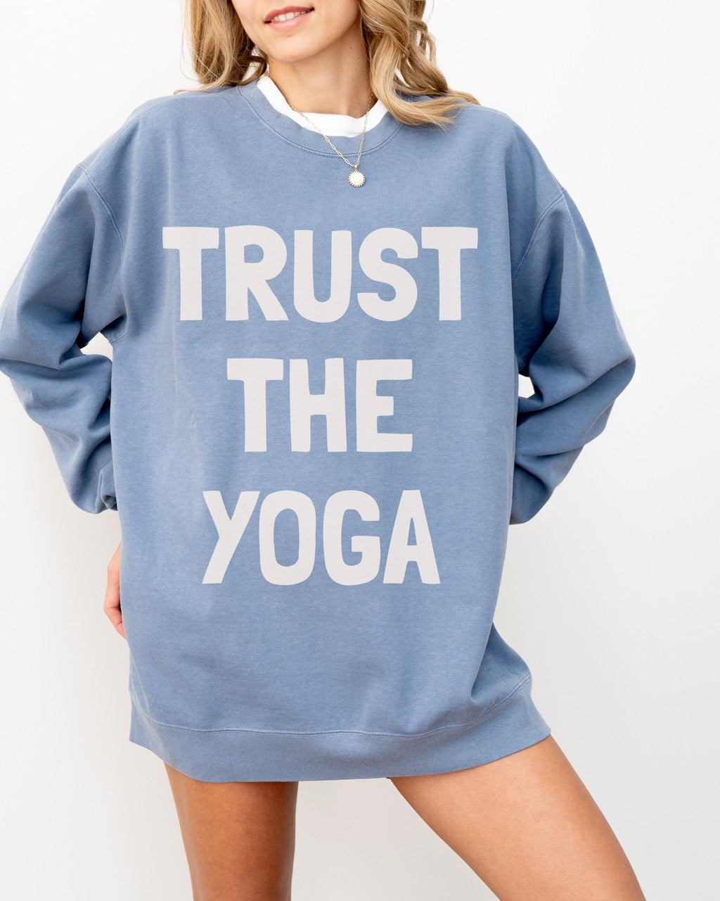 Trust the Yoga Crewneck