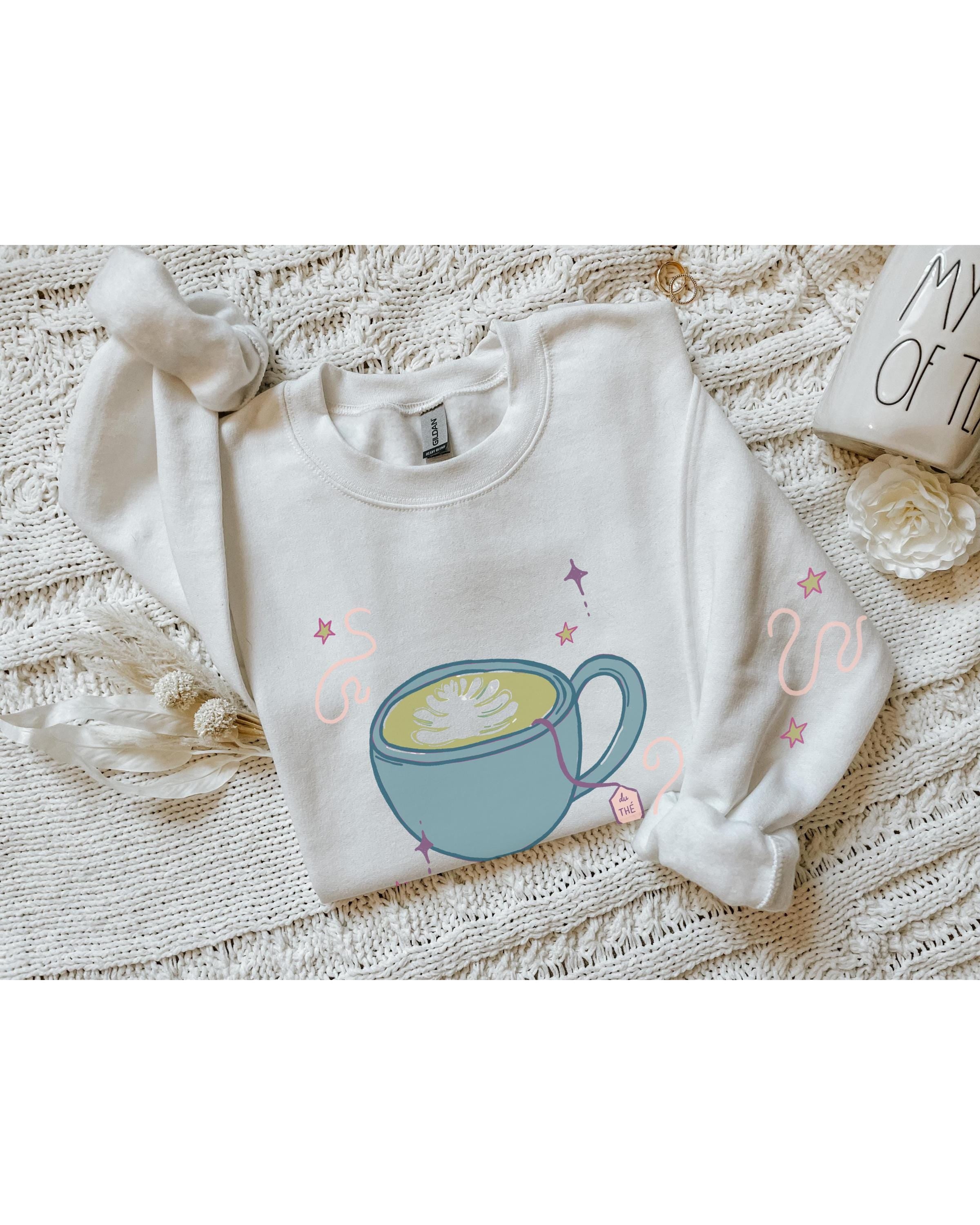 I Am Half Girl and Half Tea Crewneck