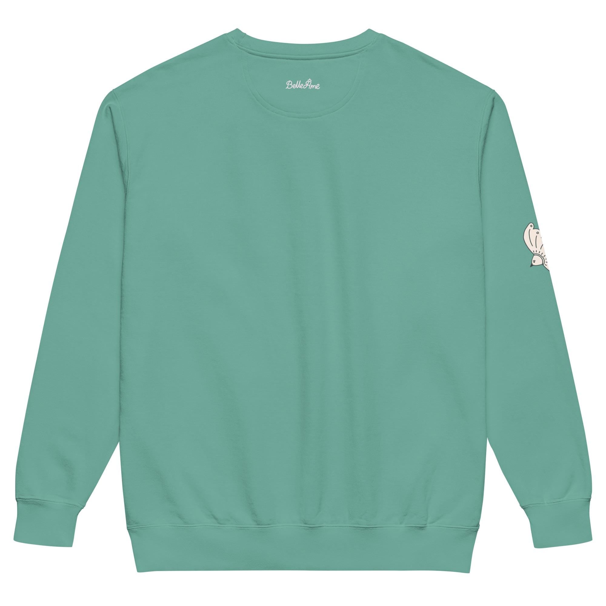 Seafoam Green Comfort Colors Sweatshirt
