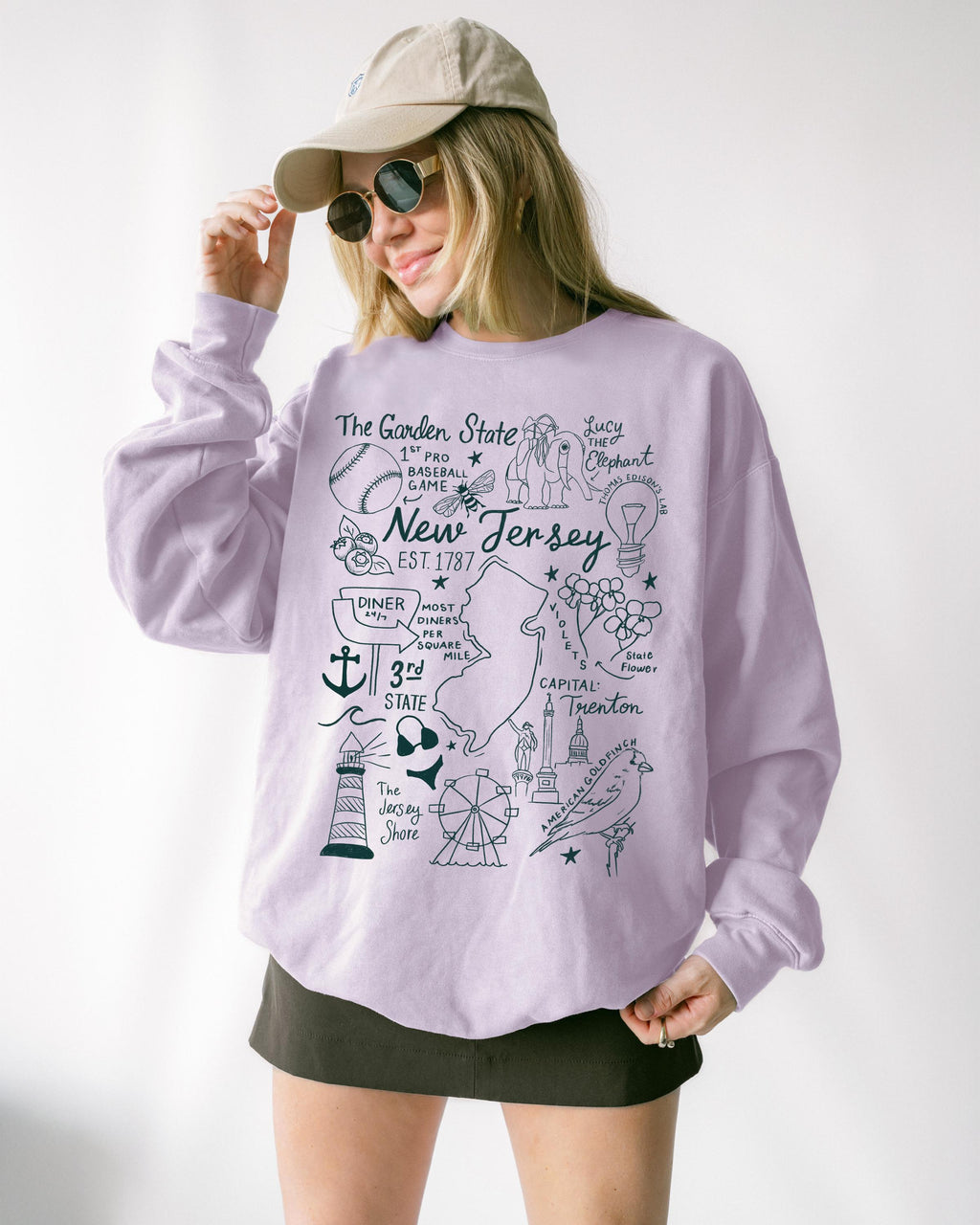 New Jersey Comfort Colors Sweatshirt