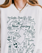 New Jersey Crewneck Sweatshirt