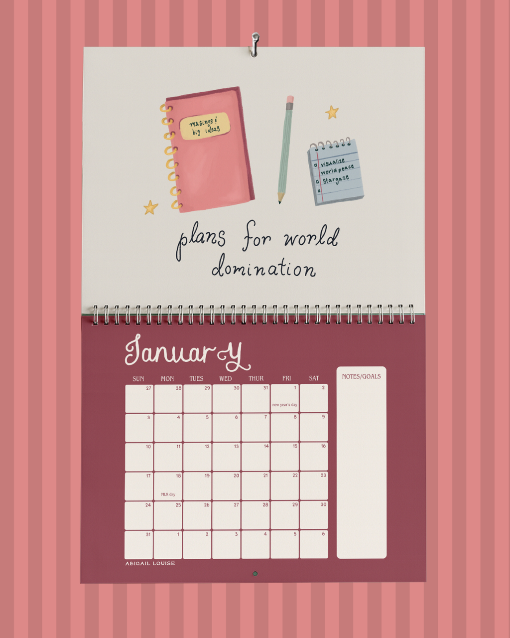 2027 Witty Remarks Calendar