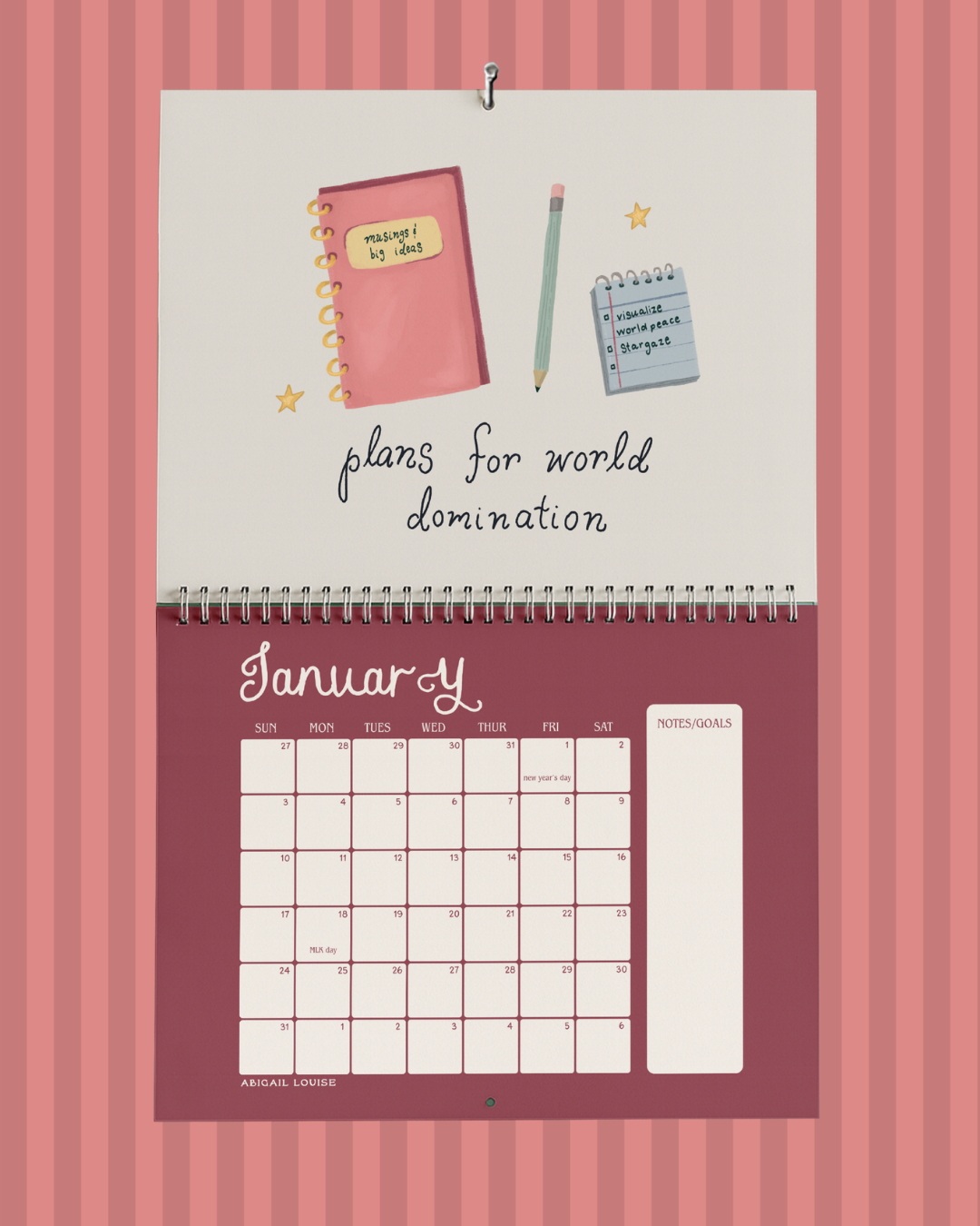 2027 Witty Remarks Calendar