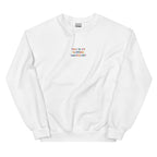 This Is My Napping Sweatshirt | White Embroidered Crewneck | Cozy Sleepy Girl Sweatshirt | Funny Lounge Wear | Comfort Gift