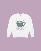 I Am Half Girl and Half Tea Crewneck