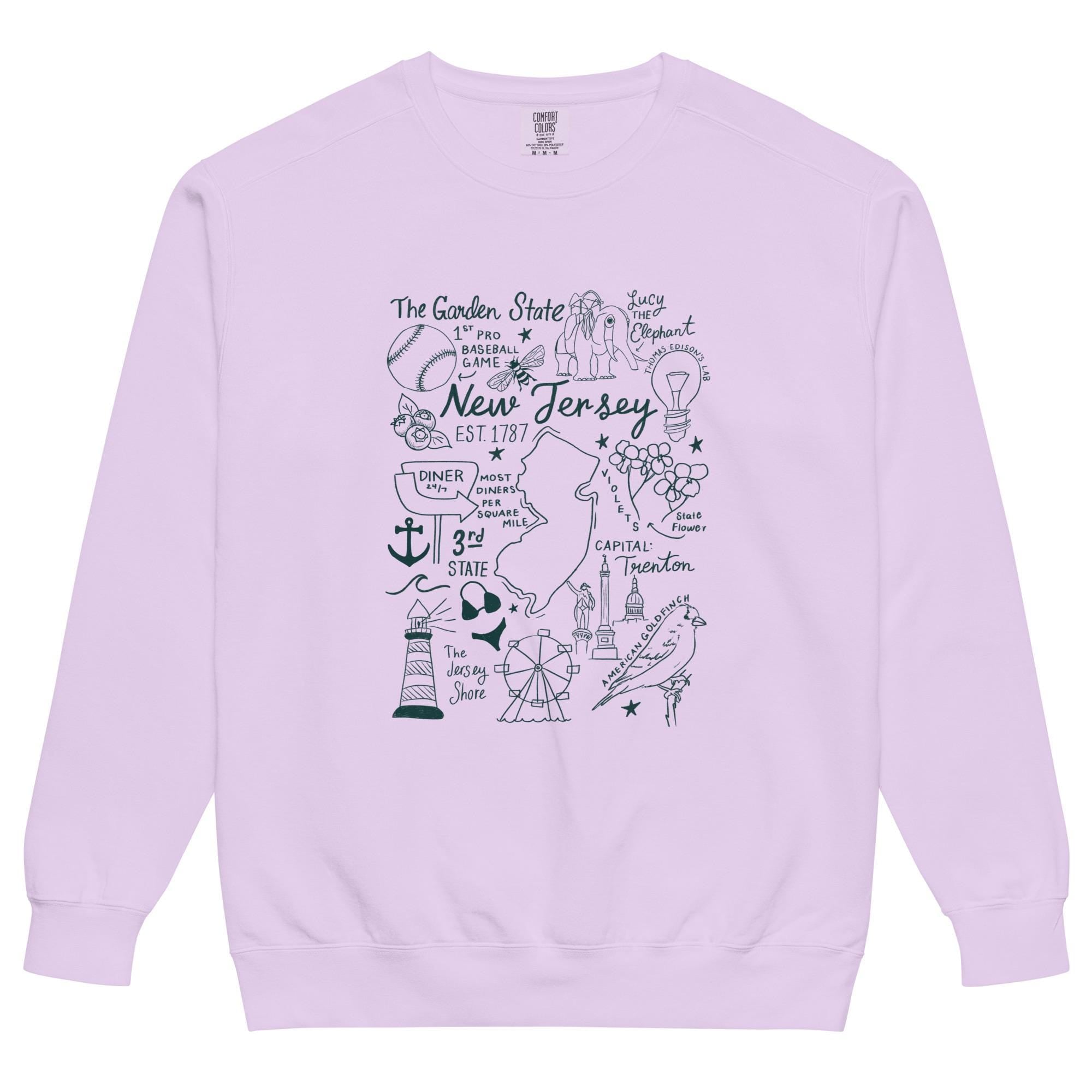 New Jersey Comfort Colors Sweatshirt