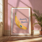 Absolutely Bananas Art Print