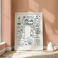 Rhode Island Art Print