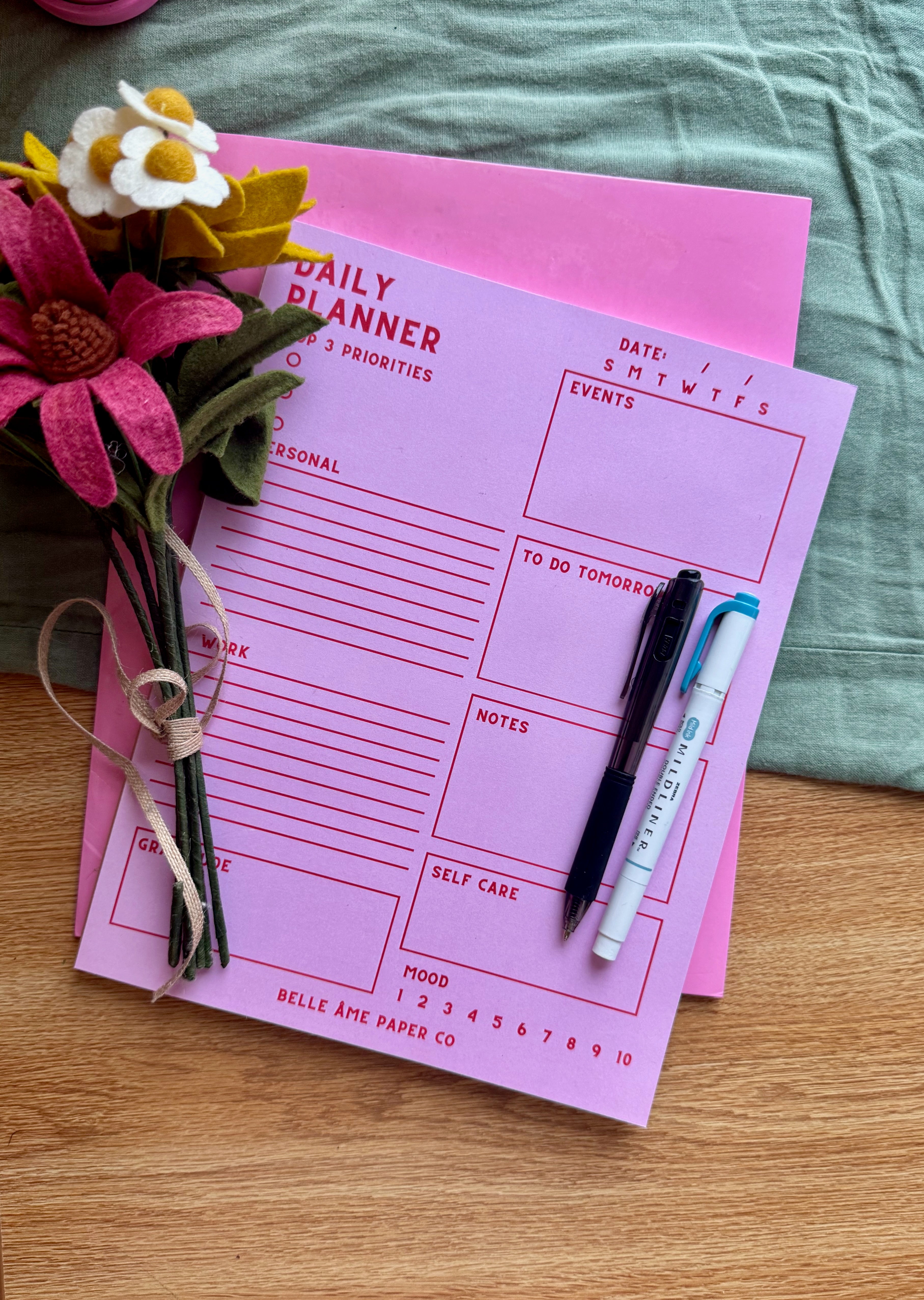 Daily Planning Pad