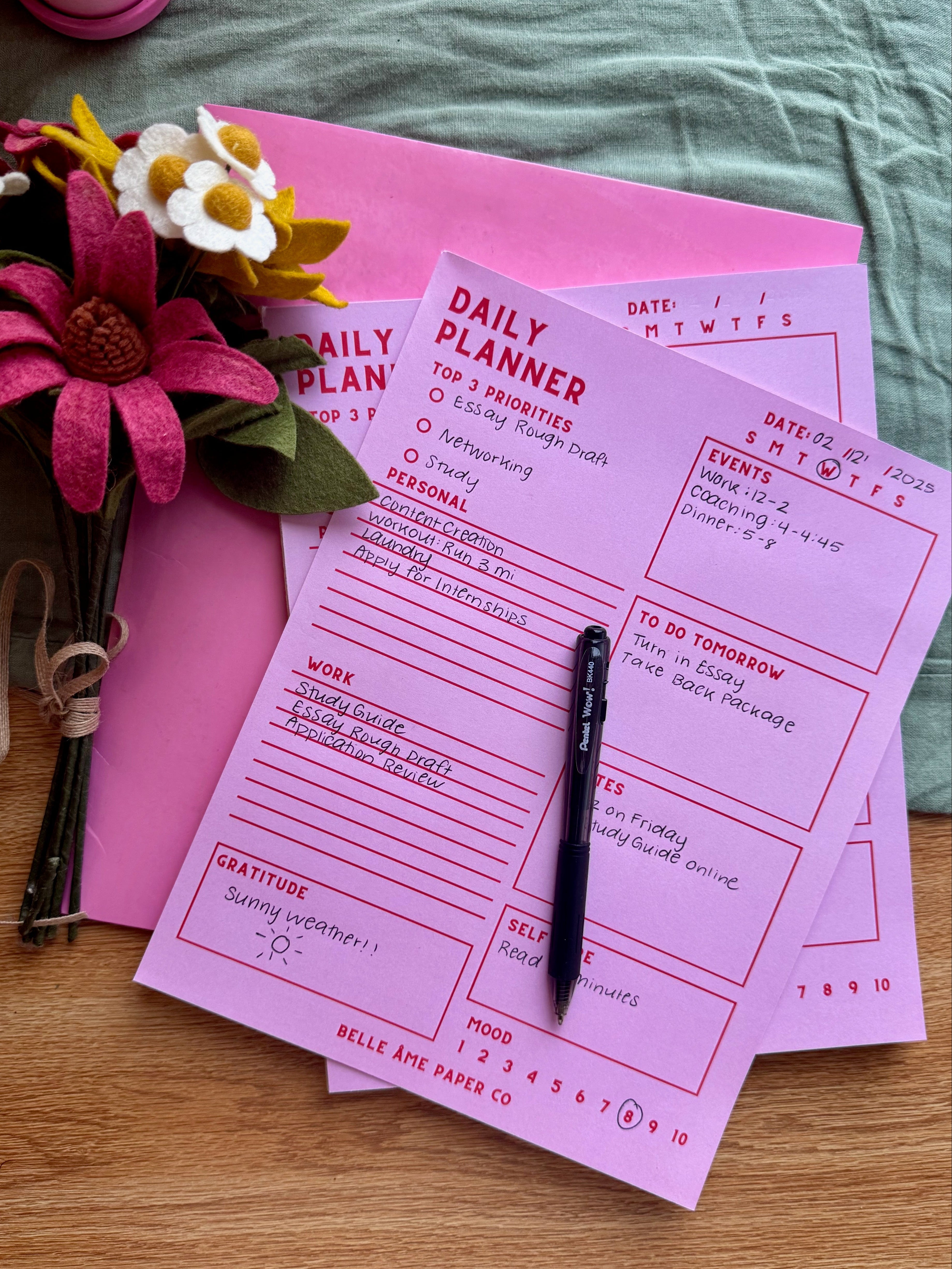Daily Planning Pad