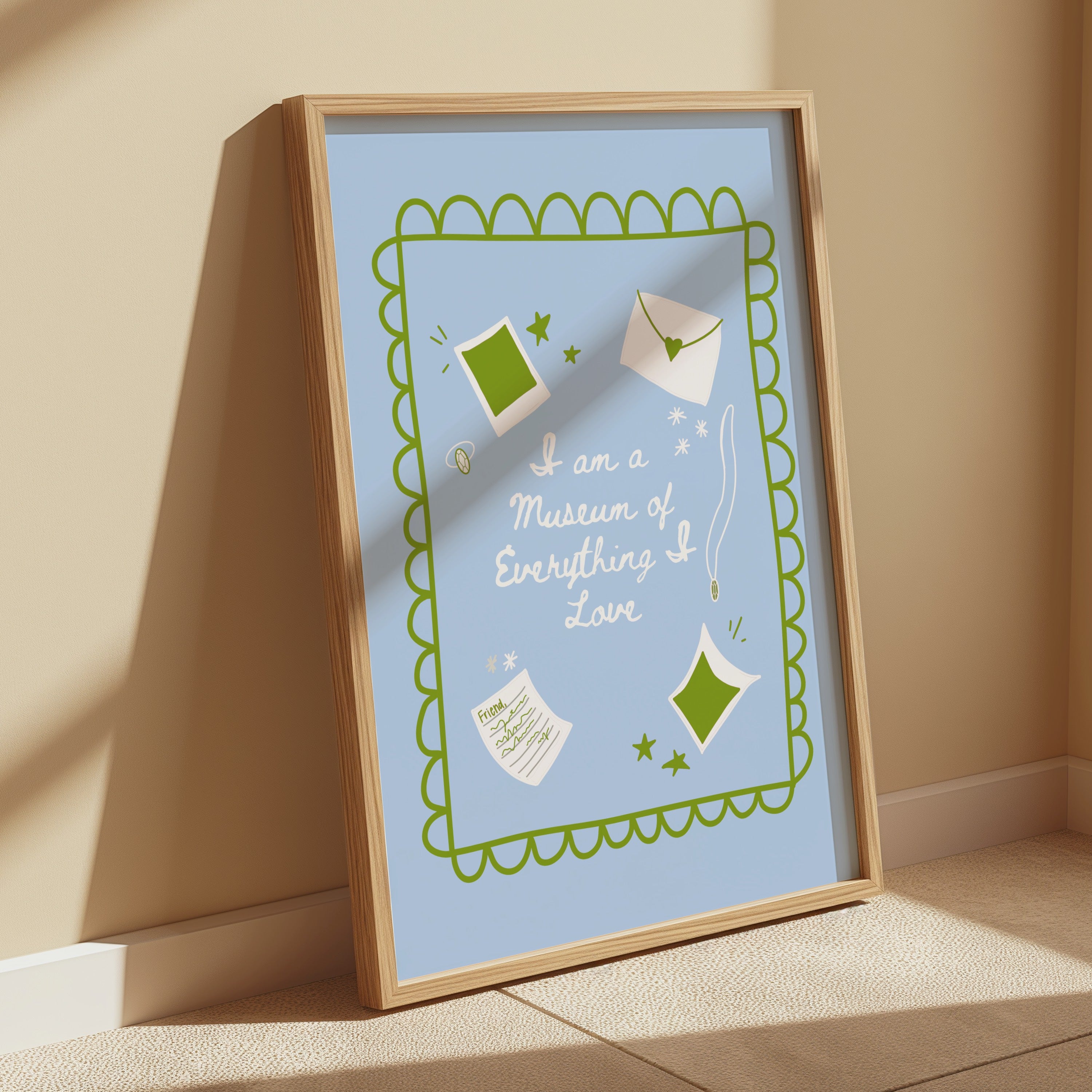 I'm a Museum of Everything I Love Print