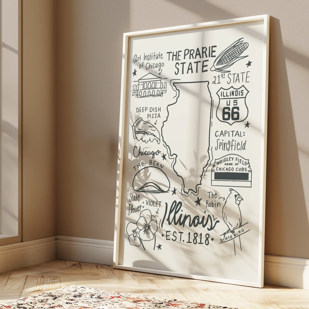 Illinois State Print