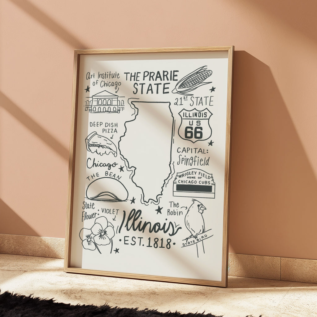Illinois State Print