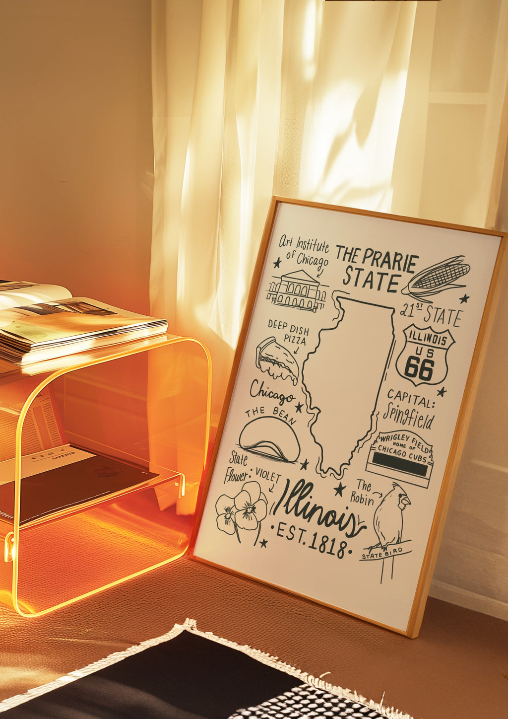 Illinois State Print