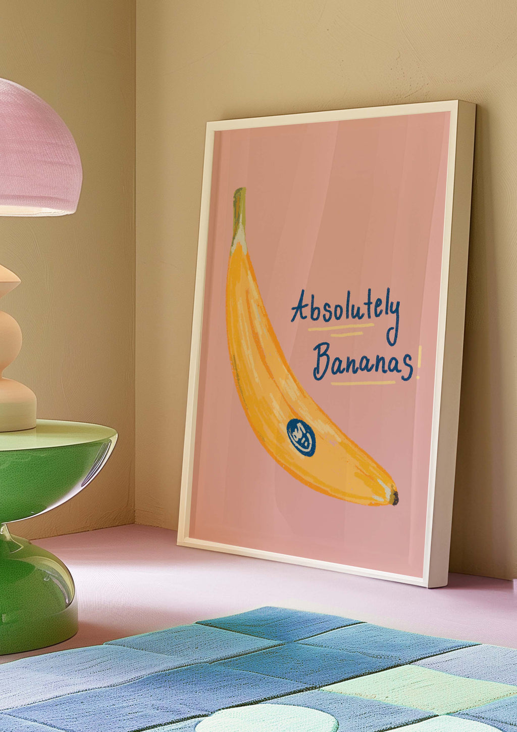 Absolutely Bananas Art Print