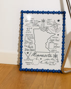 Minnesota State Art Print
