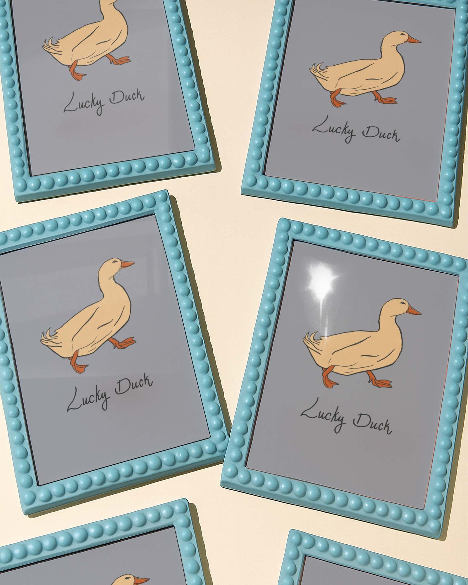 Lucky Duck Art Print