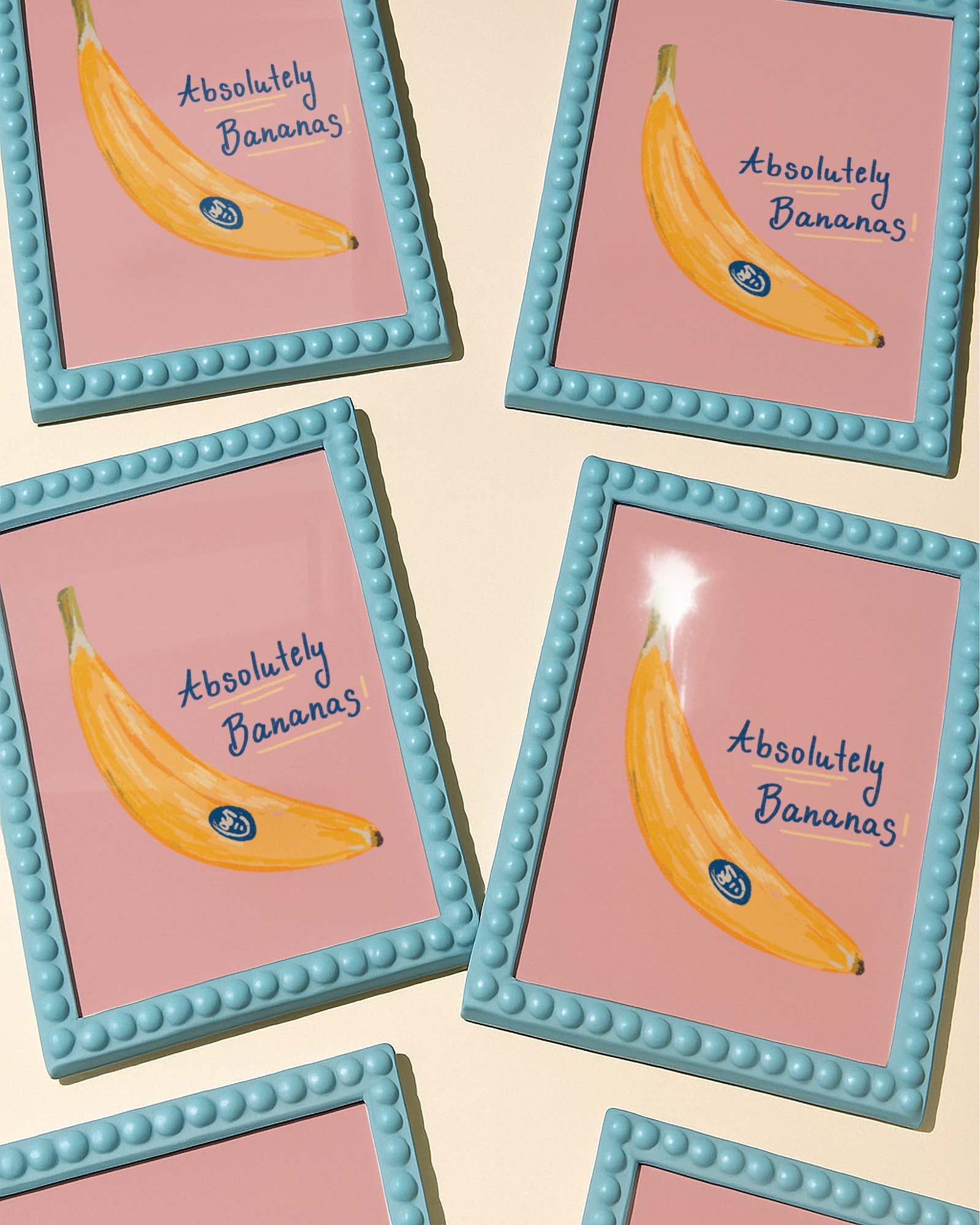 Absolutely Bananas Art Print