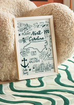 North Carolina State Print