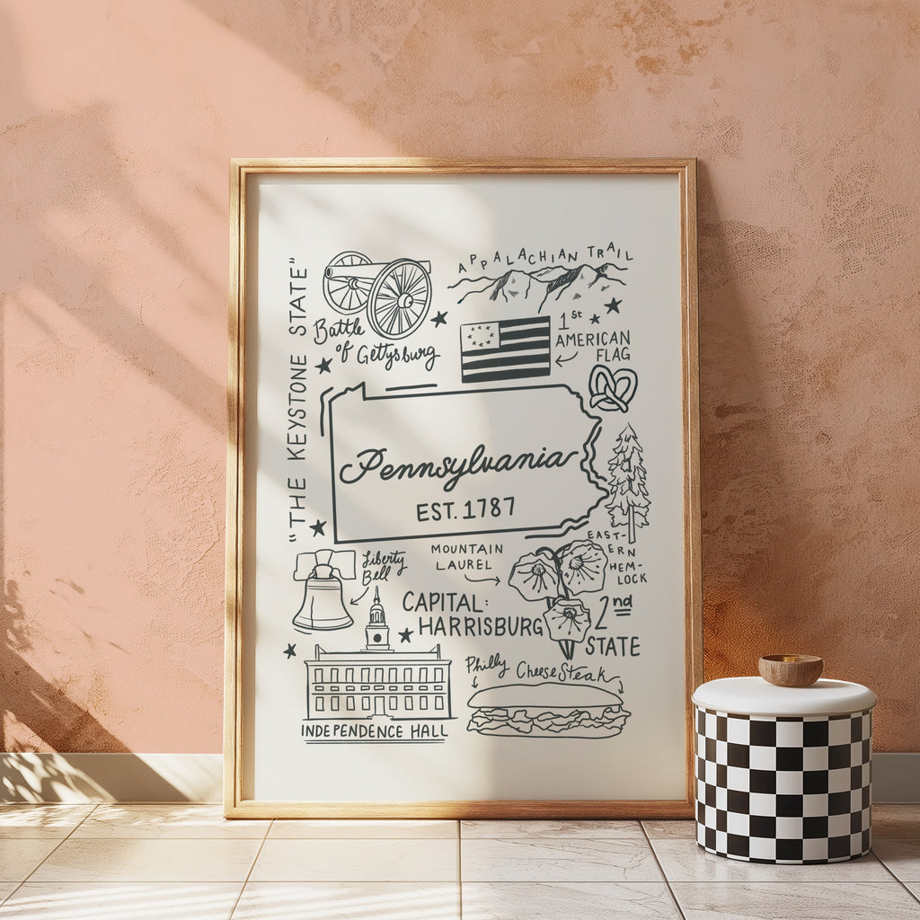 Pennsylvania State Print