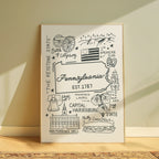 Pennsylvania State Print