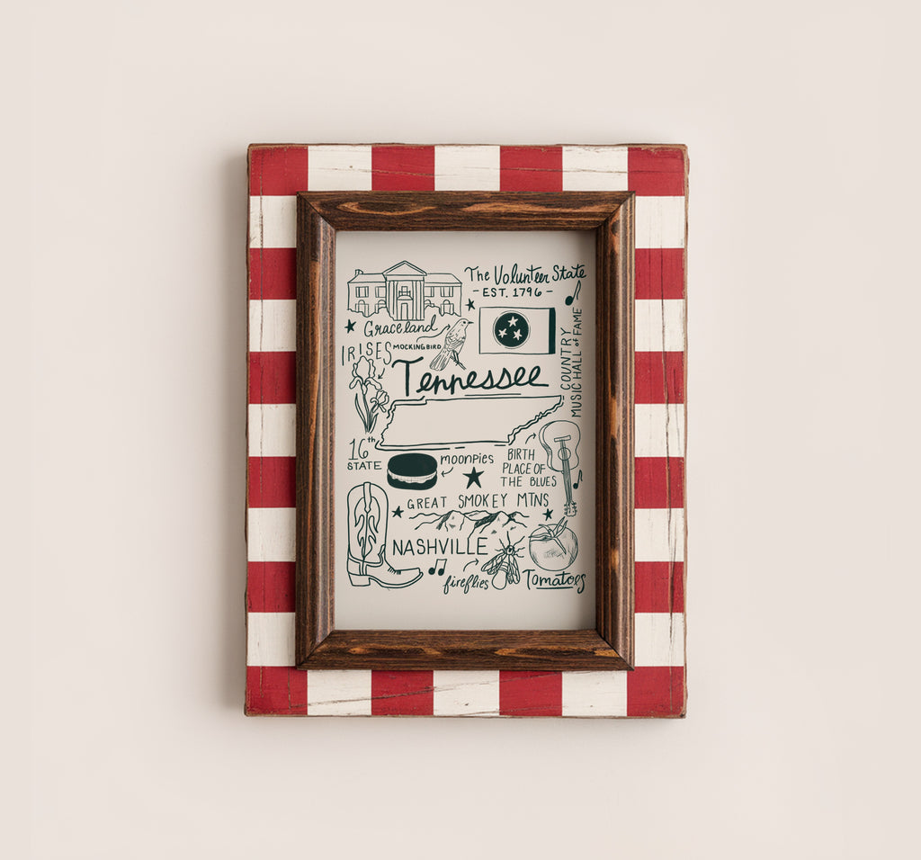 Tennessee State Print