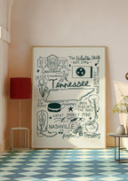 Tennessee State Print