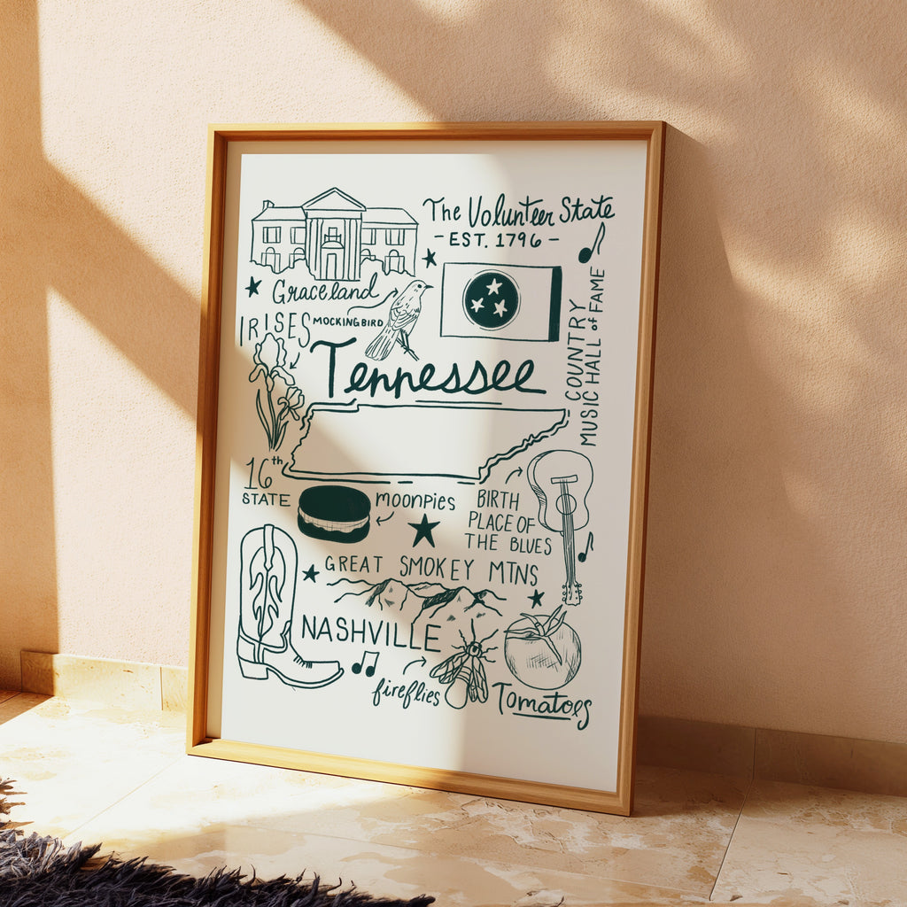 Tennessee State Print