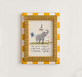 Elephant in the Room Art Print, Funny Animal Wall Decor, Whimsical Illustration Poster, Quirky Home Decor, Cozy Apartment Wall Art