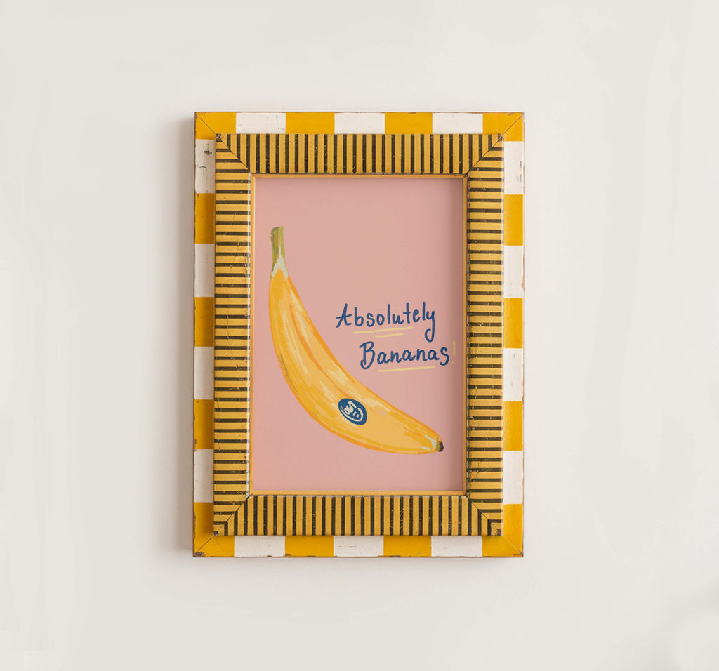 Absolutely Bananas Art Print