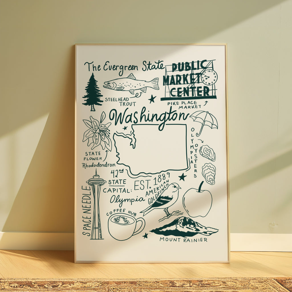 Washington State Print