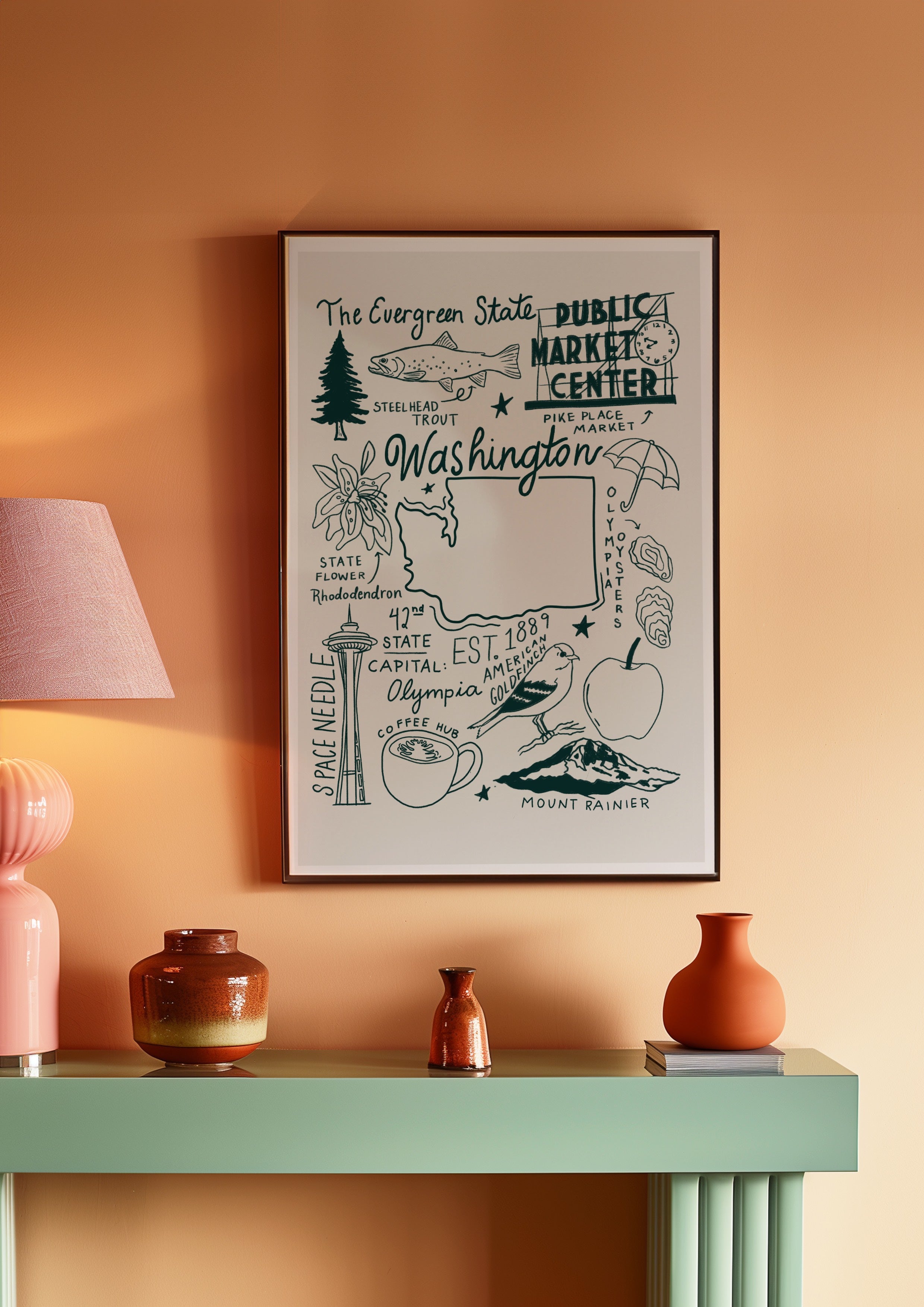 Washington State Print