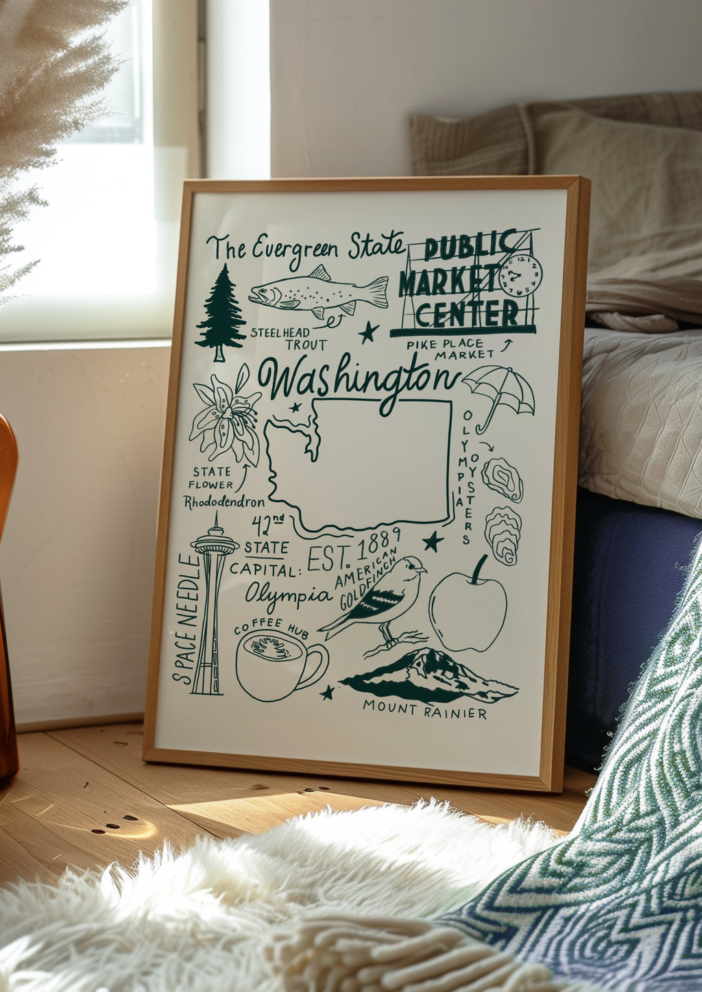 Washington State Print