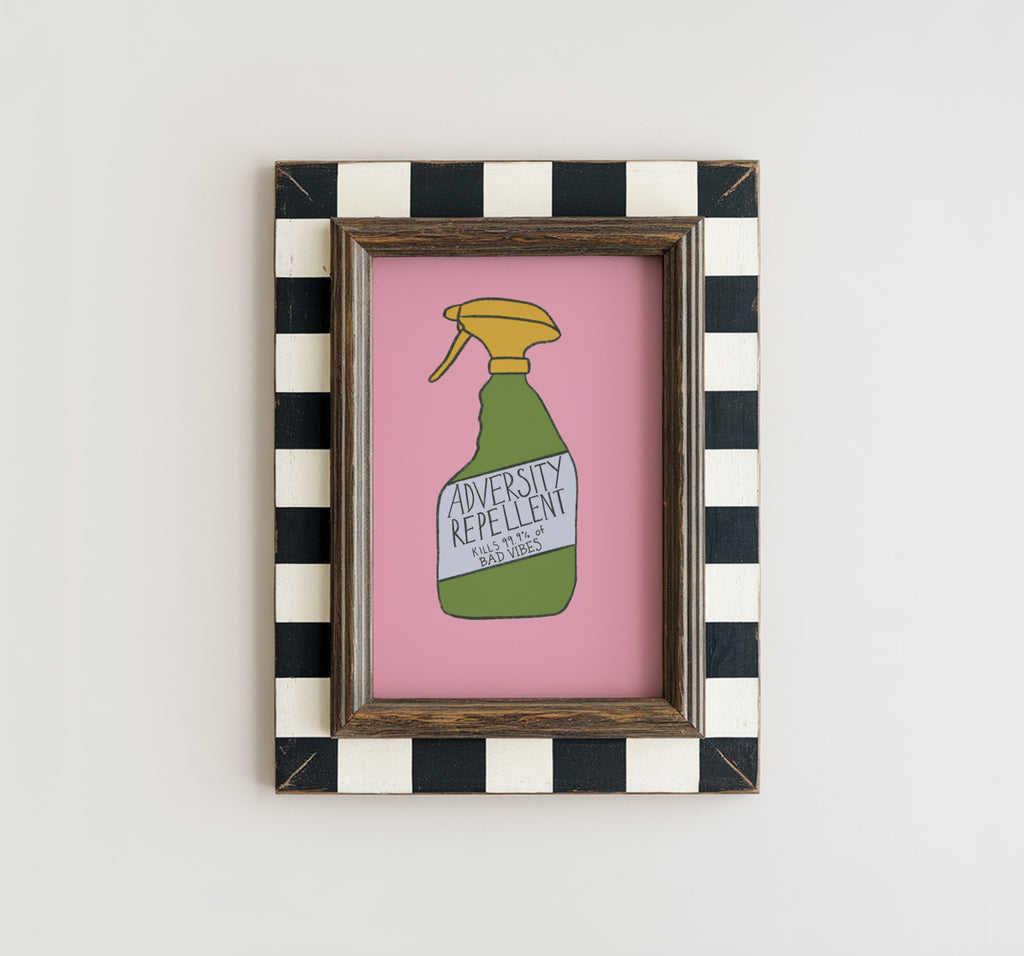 Adversity Repellent Print