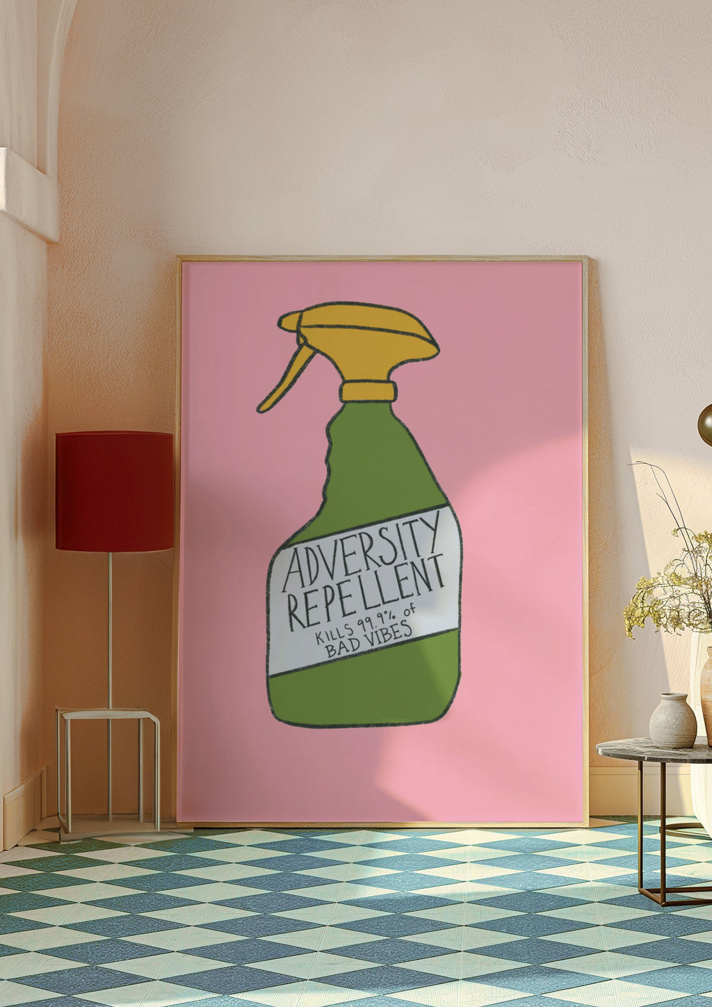 Adversity Repellent Print