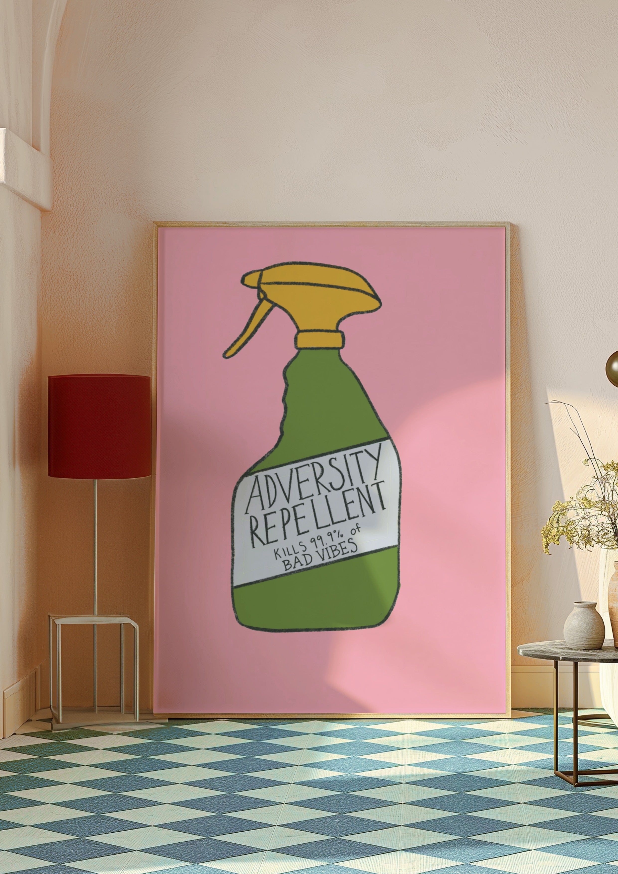 Adversity Repellent Print
