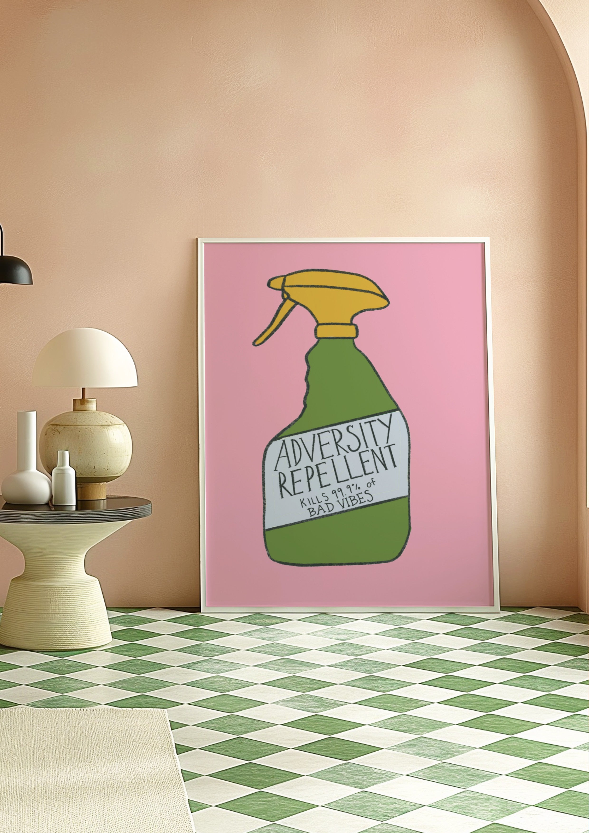 Adversity Repellent Print