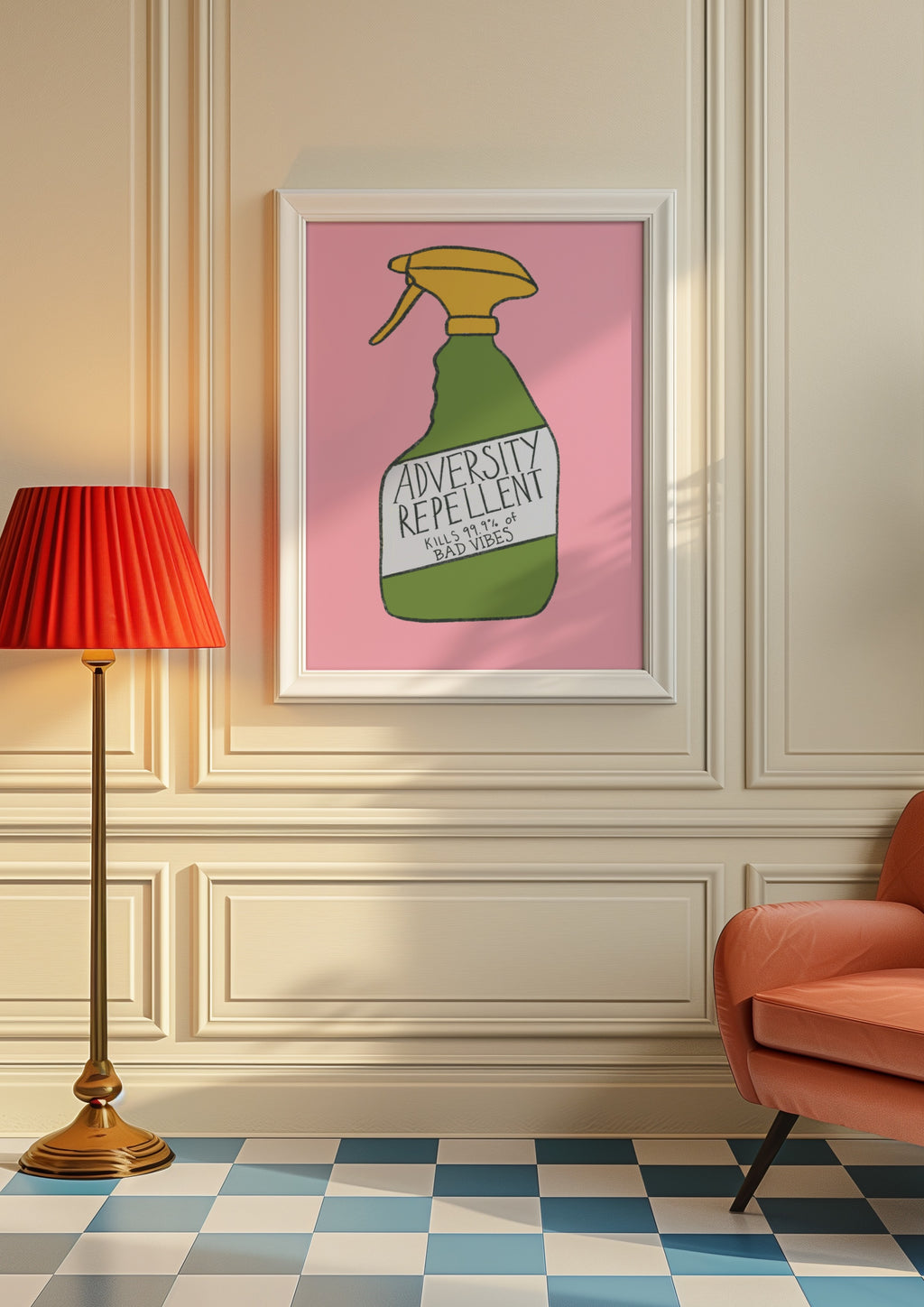 Adversity Repellent Print