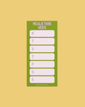 Meals This Week Magnetic Notepad
