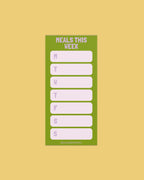 Meals This Week Magnetic Notepad