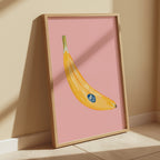 Pink Banana Print