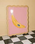 Pink Banana Print