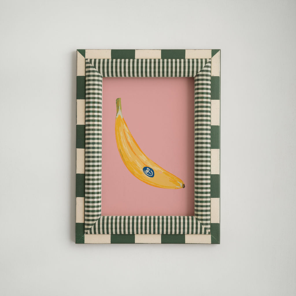 Pink Banana Print