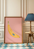 Pink Banana Print