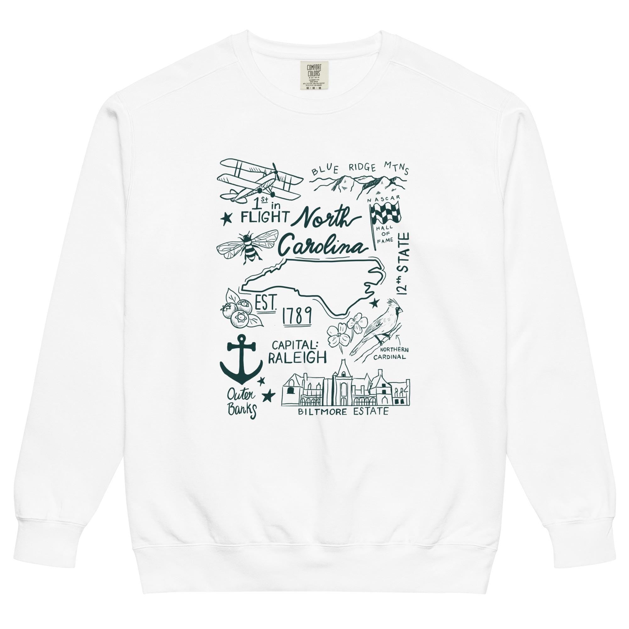 North Carolina Orchid Crewneck Sweatshirt