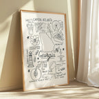 Georgia State Print