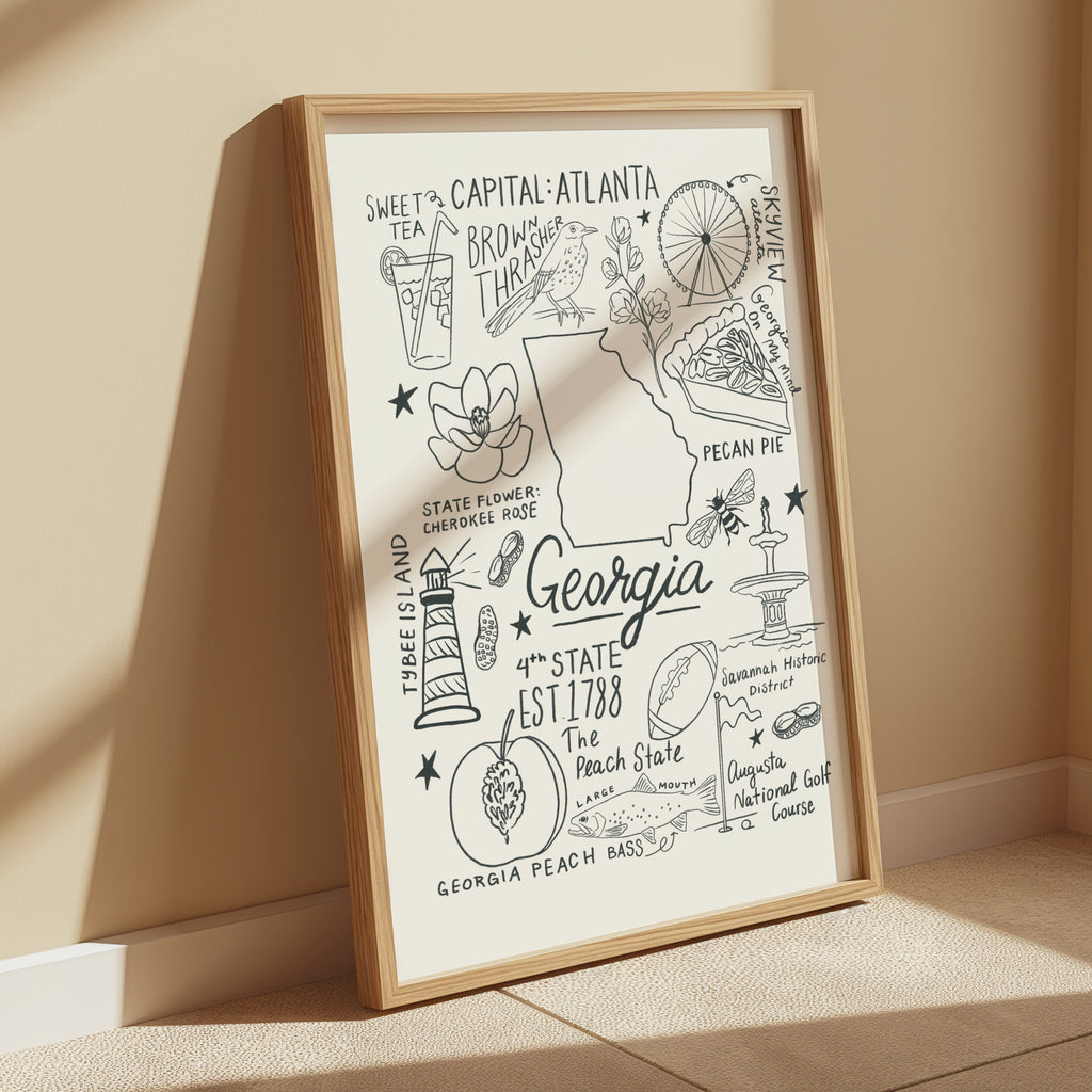 Georgia State Print