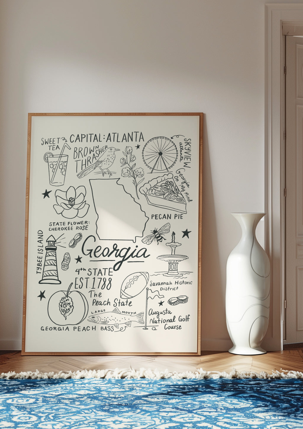Georgia State Print